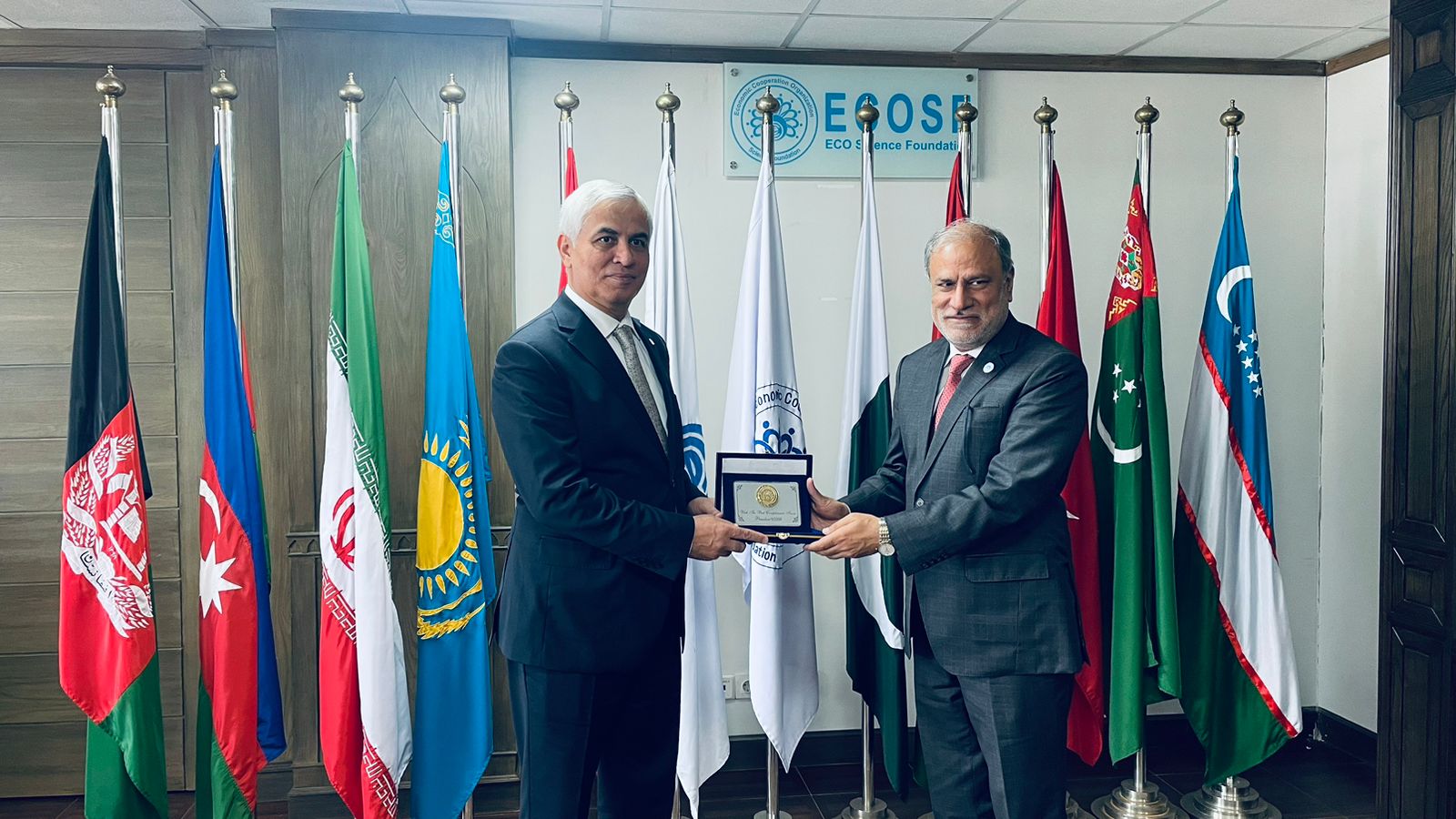 ECOSF welcomed H.E. Khusrav Noziri, the Secretary General of ECO to the ECO Science Foundation on July 26, 2024