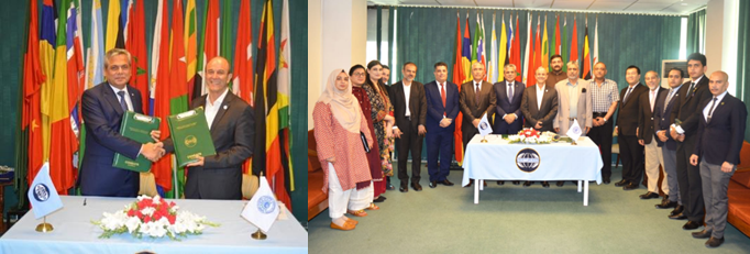 COMSATS and ECOSF Sign MoU to Address Climate Change and STI Collaboration