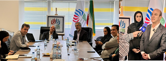 President ECOSF visited Isfahan City Center University of Applied Science Education