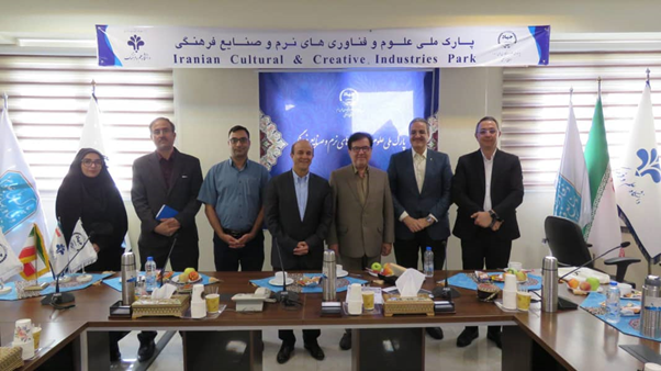 President ECOSF visited the Science and Soft Technologies and Cultural Industries Park in Tehran