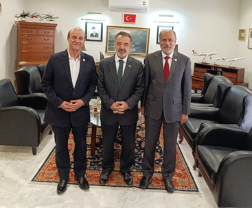 President ECOSF called upon the Ambassador of Türkiye in Islamabad