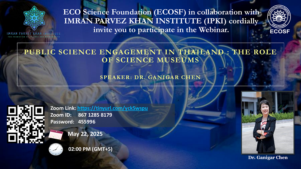 Invitation to Science Chronicles | Webinar Series – 