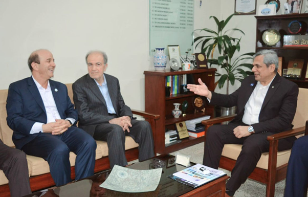 ECOSF facilitated a High-Level Iranian Delegation visit to COMSATS Secretariat