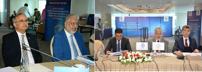 ECOSF participated in the 1st Expert Group Meeting on the Internationalization of Higher Education held in Islamabad
