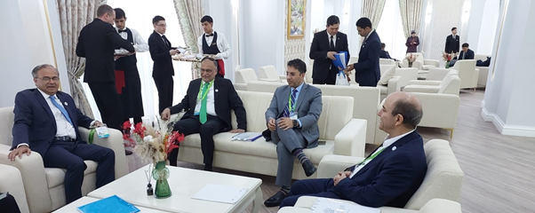 President ECOSF Holds High-Level Meetings during the 1st ECO Forum on Sustainable Development in Turkmenistan