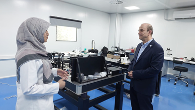 President ECOSF visited the Innovation Center of University of Isfahan, Iran