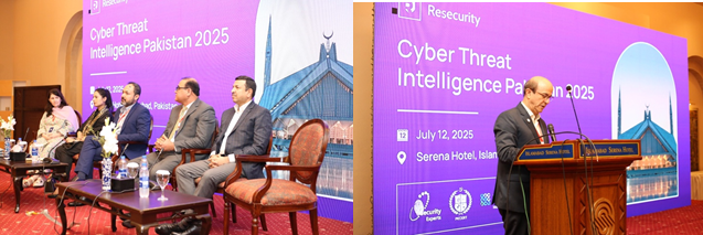 ECOSF President Prof. Tayebi Inaugurates International Conference on Cyber Threat Intelligence 2025