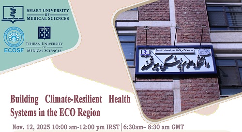 Webinar Announcement| Building Climate-Resilient Health Systems in the ECO Region
