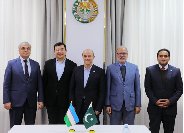ECOSF Delegation Engages with Tashkent State Technical University (TSAU) to Advance Regional Academic Collaboration