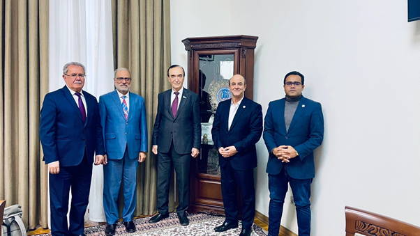 ECOSF Delegation Meets Leadership of the Academy of Sciences of Uzbekistan