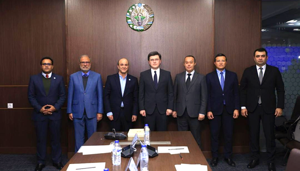 ECOSF Delegation Holds Meeting with Uzbekistan’s First Deputy Minister for Higher Education, Science, and Innovation
