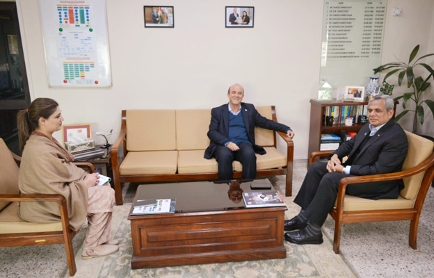 Prof. Dr. Seyed Komail Tayebi, President ECOSF Visits COMSATS for Meeting with Executive Director Dr. Mohammad Nafees Zakaria