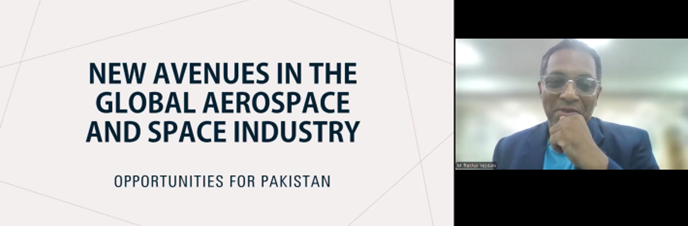 ECOSF in partnership with IPKI hosted Webinar on New Avenues for Aerospace Industry in Pakistan, as part of its Science Chronicles Series