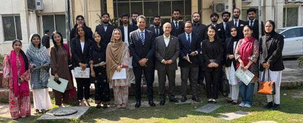 Federal Tax Ombudsman (FTO) Secretariat Hosts President ECOSF as a Guest Speaker at Internship Graduation Ceremony