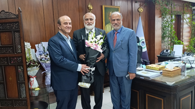 Meeting between President ECOSF and Chairman HEC Pakistan held in cordial environment