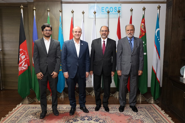 President of ECO Cultural Institute Visited the Secretariat of ECOSF and held meeting with President ECOSF