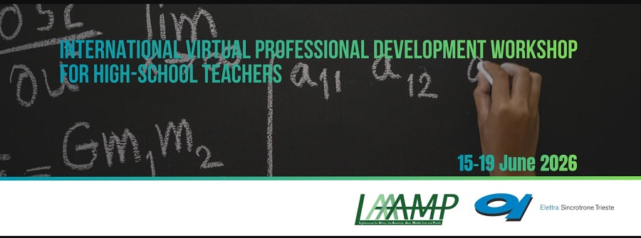 International Virtual Professional Development Workshop for High-School Teachers