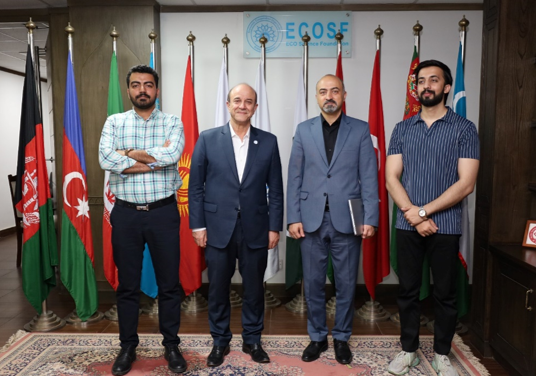President ECOSF Meets with Representative of ALBORZ Consulting Engineers at ECOSF