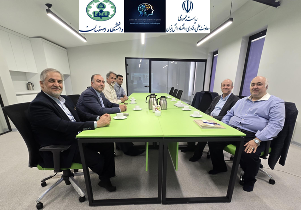 President ECOSF visited the Center for Innovation and Development of Artificial Intelligent Technologies (CIDAIT) at the University of Isfahan (UI)