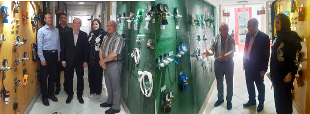President ECOSF visited Tavan Jam Medical & Industrial Manufacturing Company in Isfahan