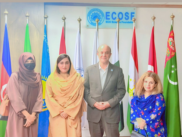 President ECOSF Meets Dr. Robina Awan, Focal Person for the Prime Minister's Youth Programme at ECOSF, Islamabad