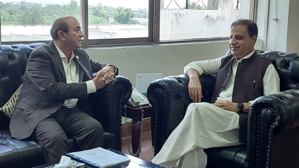 President ECOSF Meets Secretary, Ministry of Science and Technology