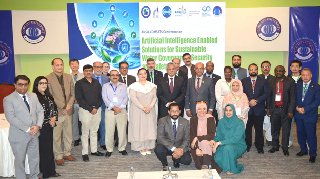 ECOSF participated in the ANSO-COMSATS Conference on Artificial Intelligence Enabled Solutions for Sustainable Water Governance, Security and Safety