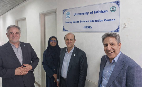 President ECOSF visits University of Isfahan to inaugurate IBSE Center